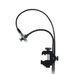 Shure BETA 98AD/C miniature cardioid condenser microphone showing capsule and mounting hardware detail