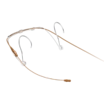 Shure DH5 DuraPlex omnidirectional subminiature headset microphone with cocoa finish and MTQG connector