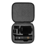 Shure KSM32C/HM condenser microphone rear panel showing XLR connector and specifications