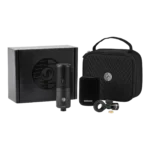 Shure KSM32C/HM large-diaphragm condenser microphone shown in side profile view