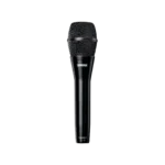 Shure KSM9HS dual pattern condenser microphone showing hypercardioid and subcardioid pickup pattern controls