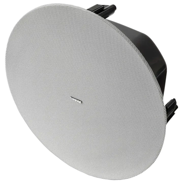 Shure MXP-5 ceiling mount passive loudspeaker with new construction bracket mounting hardware detail