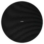 Shure MXP-5 passive ceiling loudspeaker with black tilebridge mounting bracket detail view