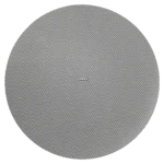 Shure MXP-5 white ceiling-mount passive loudspeaker with grille and mounting hardware detail