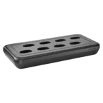 Shure MXWNDX networked charging station with eight charging slots and digital display panel