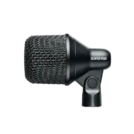 Shure Nexadyne 2 supercardioid dynamic microphone highlighting professional kick drum capsule design