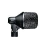 Shure Nexadyne 2 supercardioid dynamic microphone showing capsule and grille detail