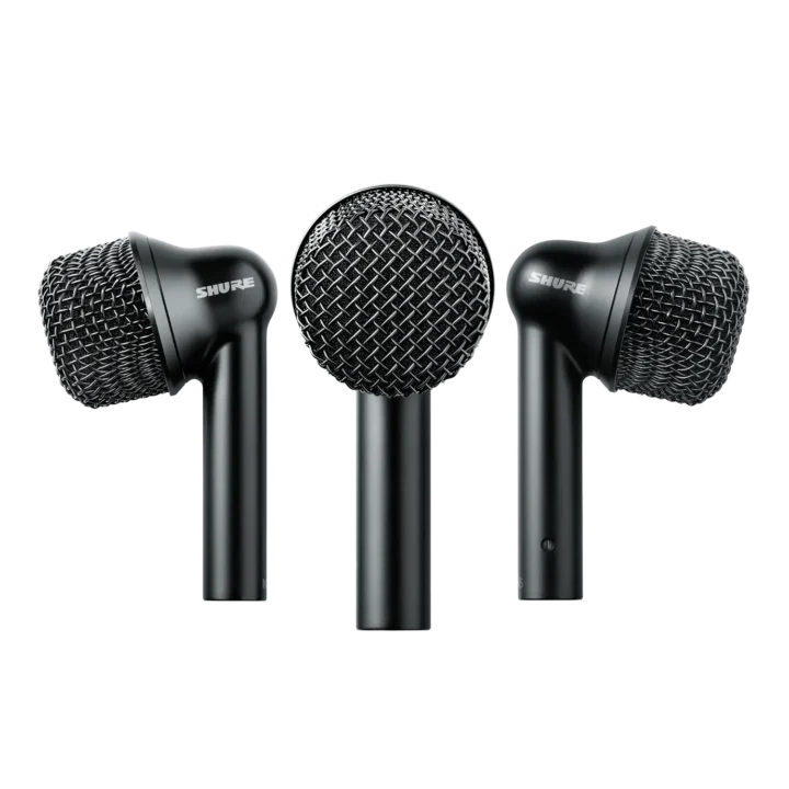 Shure Nexadyne 6 supercardioid dynamic microphone showing capsule and grille detail