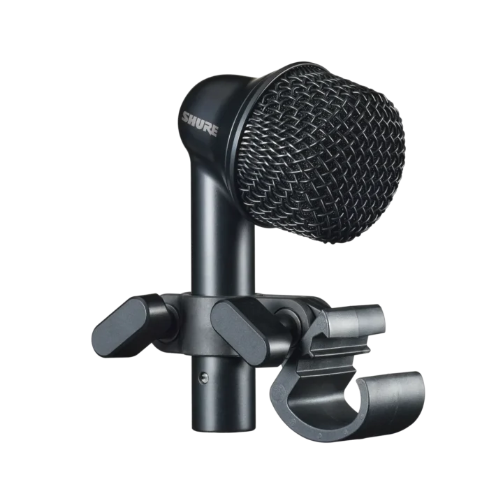 Shure Nexadyne 6 supercardioid dynamic microphone showing capsule and grille detail