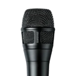 Shure Nexadyne 8/S supercardioid dynamic microphone showing grille and capsule detail