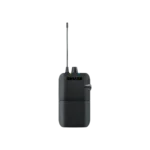 Shure P3R wireless bodypack receiver G20 showing front panel controls and display detail