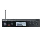 Shure P3T wireless transmitter bodypack with belt clip and antenna, J13 frequency band