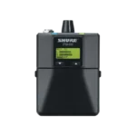 Shure P9HW PSM 900 wired bodypack personal monitor with belt clip and control interface
