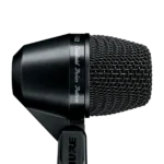 Shure PGA52 cardioid dynamic microphone with mesh grille and stand adapter for kick drum recording
