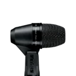 Shure PGA56 cardioid dynamic microphone with XLR cable included, front view