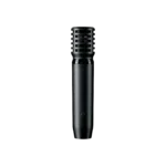 Shure PGA81 cardioid condenser instrument microphone displayed from side profile