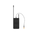 Shure Q5X PlayerMic short wireless microphone showing capsule and connector detail
