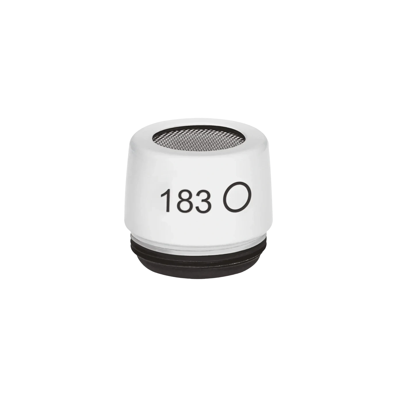 Shure R183 Omnidirectional Cartridge White Front Shure R183 omnidirectional cartridge white finish front view professional audio