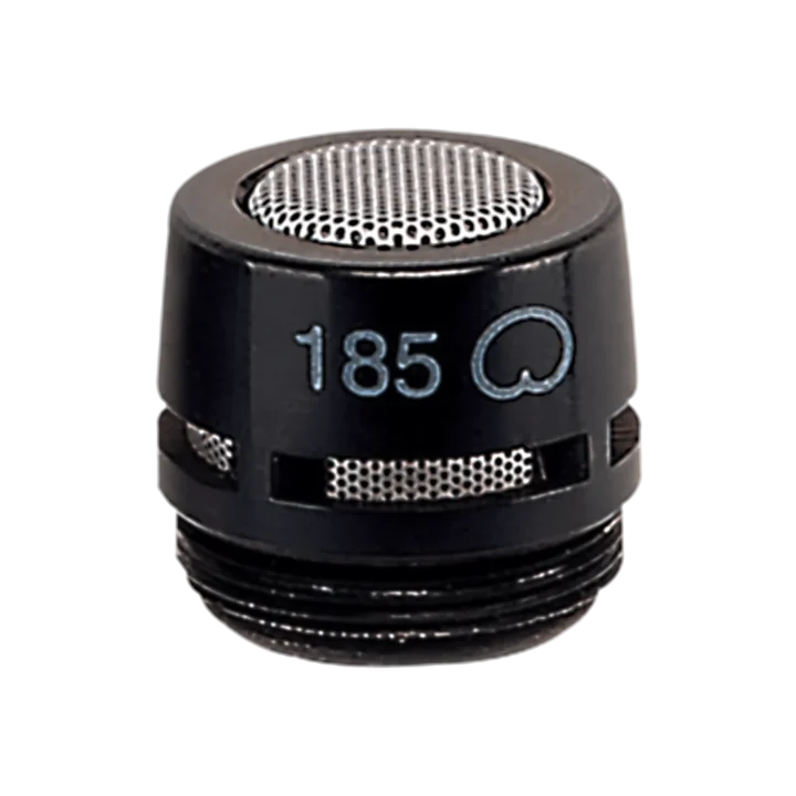 Shure R185 cardioid cartridge with black housing and replacement stylus assembly