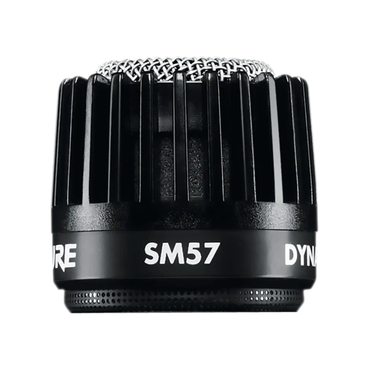 Shure RK244G replacement screen and grille assembly for SM57 and 545 microphones, front view
