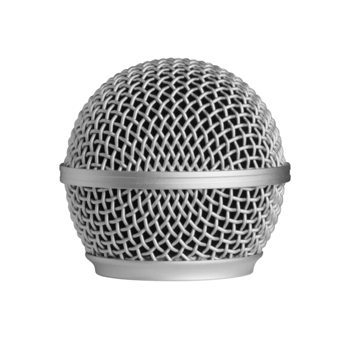 Shure RK248G replacement grille with metal mesh construction and mounting hardware