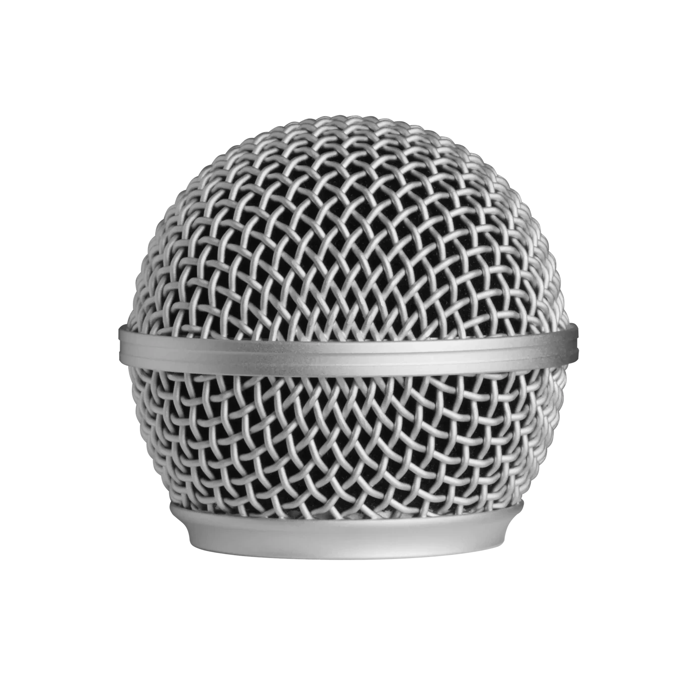 Shure RK248G Replacement Grille Front View Shure RK248G replacement grille with metal mesh construction and mounting hardware