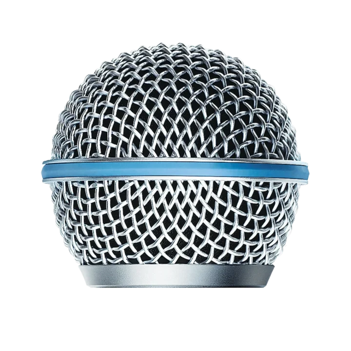 Shure RK265G replacement grille with metal mesh construction and mounting hardware