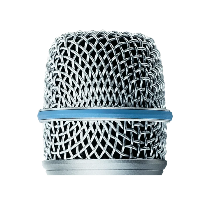Shure RK320 replacement grille with metal mesh screen and mounting hardware