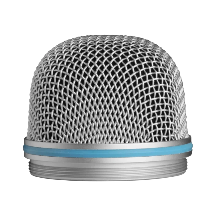 Shure RK321 replacement microphone grille with metal mesh screen and mounting hardware