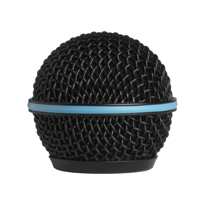 Shure RK323G black replacement grille with mesh screen and mounting hardware