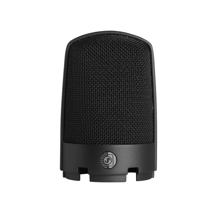 Shure RK372 replacement grille for KSM32 and CG microphones, front view showing mesh design