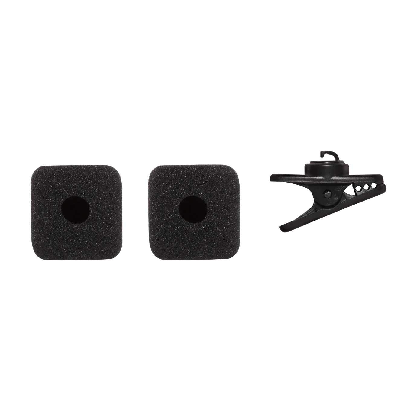 Shure RK377 Microphone Replacement Kit with Clip and Windscreens Shure RK377 replacement kit including microphone clip and two foam windscreens for PGA31