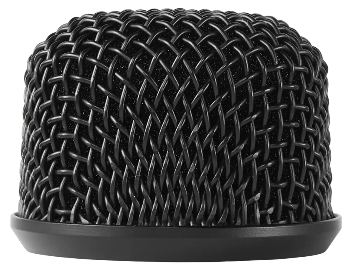 Shure RPM286 Replacement Microphone Grille Front View Shure RPM286 replacement microphone grille with mesh screen and mounting hardware