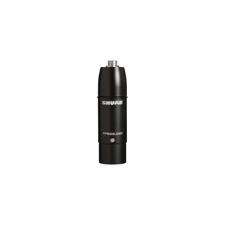 Shure RPM400LEMO replacement microphone capsule with LEMO connector, front view