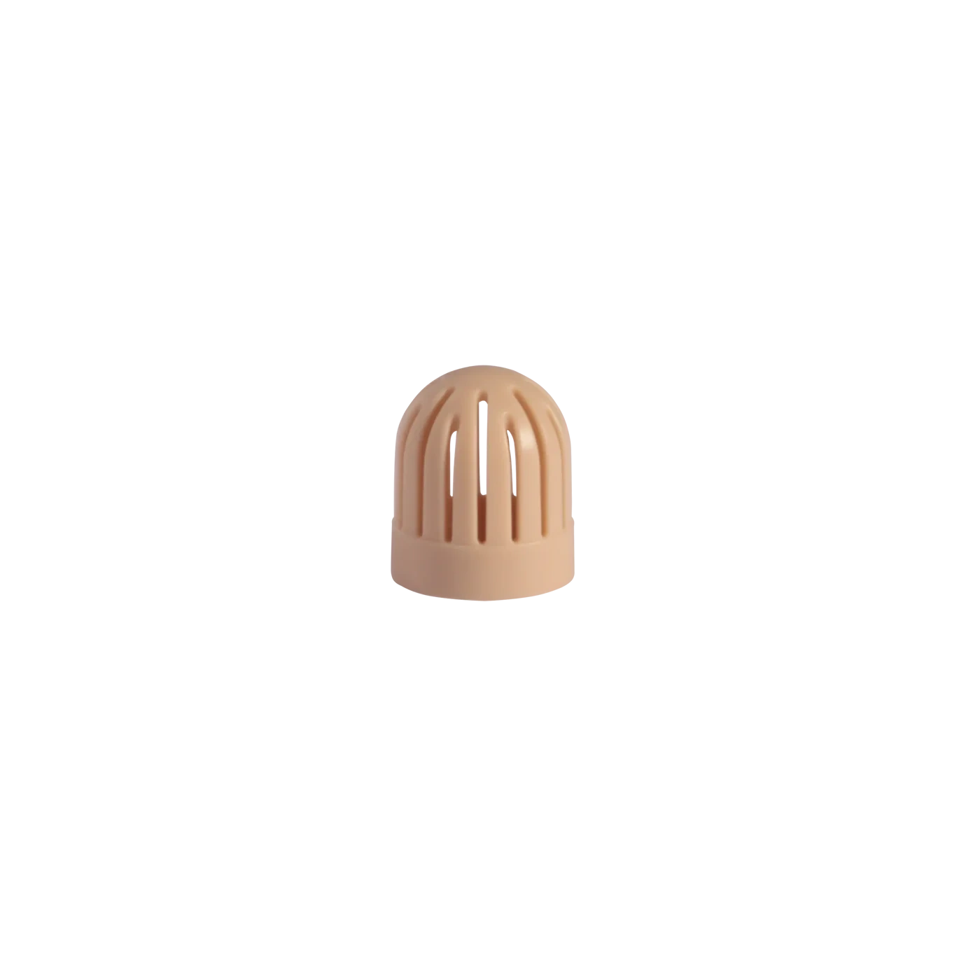 Shure RPM40FC Tan Replacement Microphone Cartridge Front Shure RPM40FC tan replacement microphone cartridge with protective grille and housing
