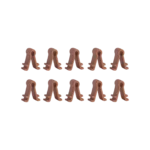 Shure RPM40SO cocoa-colored standoff accessory for TL microphone systems, secondary angle view