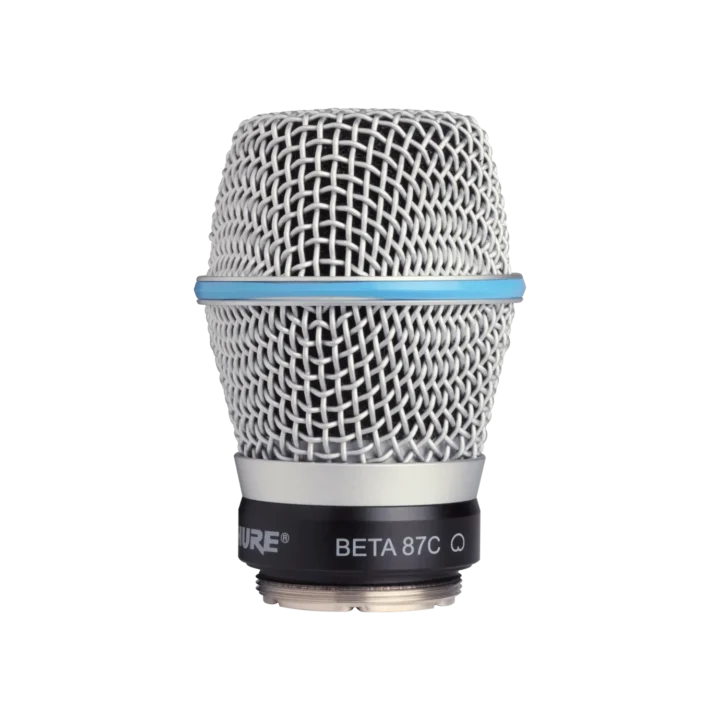 Shure RPW122 wireless Beta 87C microphone cartridge with supercardioid capsule and professional audio connector