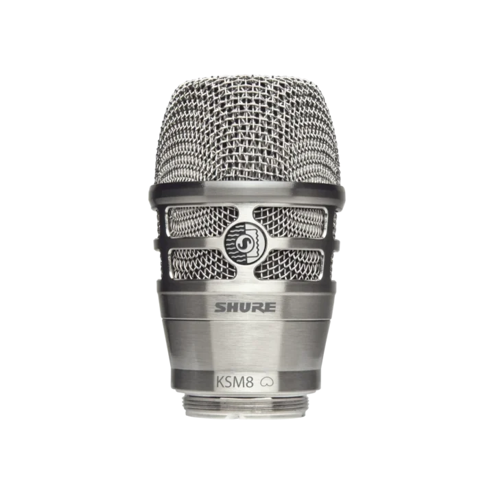Shure RPW170 KSM8 wireless microphone capsule with nickel finish for transmitters