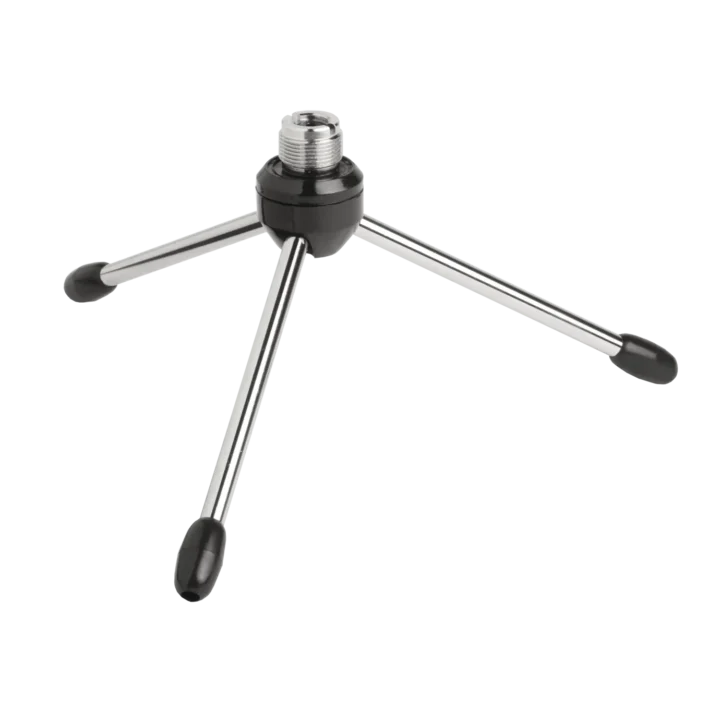 Shure S41E microphone desk stand with weighted base and adjustable boom arm