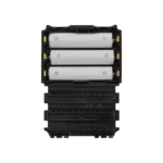 Shure SB913A AAA battery support adapter installed on ADX1 bodypack transmitter