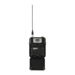 Shure SB913A AAA battery support adapter for ADX1 and ADXR bodypack transmitters, side profile view