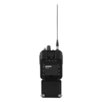 Shure SB913A AAA battery support adapter for ADX1 and ADXR bodypack transmitters rear panel view