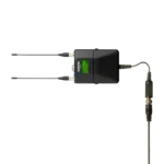 Shure SBC-DC DC voltage adapter showing connector ports and power input terminals