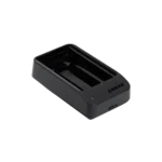 Shure SBC10-903 dual-bay battery charger with LED indicators and power input connections