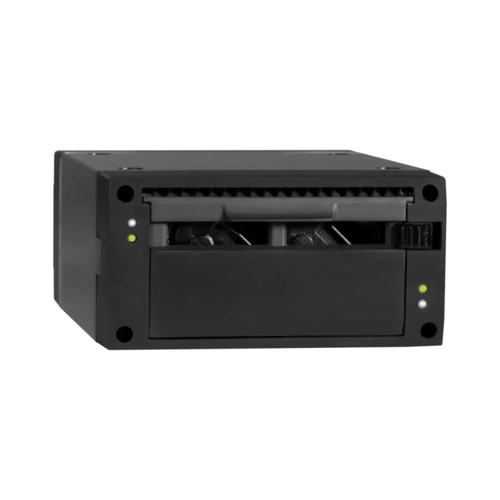 Shure SBC210 dual-bay battery charger with front-facing charging ports and status indicators