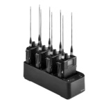 Shure SBC441 Axient Digital PSM 4-bay docking charger with four charging bays and status indicators