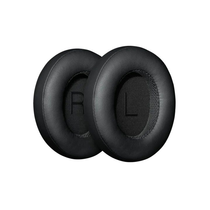Shure SBH50G2 black replacement ear pads with memory foam cushioning for headphones