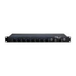 Shure SCM810 eight channel automatic mixer with front panel controls and input channels