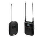 Shure SLXD15+ portable digital wireless microphone system with handheld transmitter and receiver