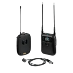 Shure SLXD15+/85M portable digital wireless microphone system with WL185M lavalier microphone and receiver pack